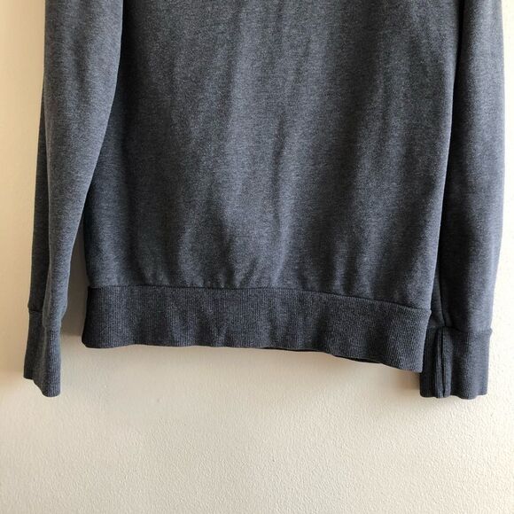 Puma Comfy Cozy Long Sleeve Pullover Hooded Sweatshirt Sweater Hoodie Grey - Picture 10 of 13